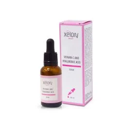 Siero di vitamina C e acido ialuronico - Xelory