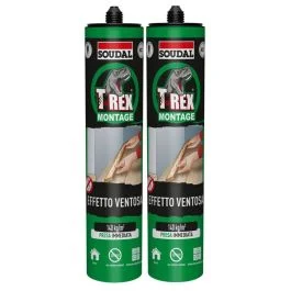 Bipack adesivo di montaggio t-rex montage 2 x 380 gr