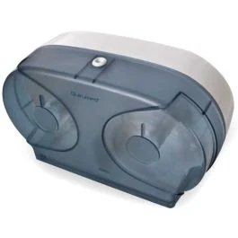 Dispenser per 2 rotoli di carta igienica, in plastica - Quirumed
