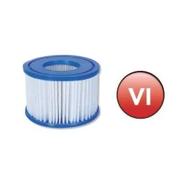 Gardenia Filtro a cartuccia tipo vi per piscina idromassaggio gonfiabile lay-z-spa, 2 pezzi