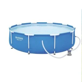 Bestway Piscina fuori terra steel pro da 305 x h.76 cm con pompa filtro a cartuccia da 1.249 lt/h - Giardino e terrazzo