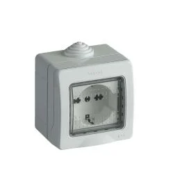 Bticino Presa schuko bipasso in custodia IP55 2 moduli - Elettricità e automazioni