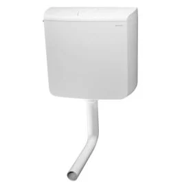 Cassetta wc geberit 9 lt, ap110, tasto stop bianco - Bagno, idraulica e termoidraulica