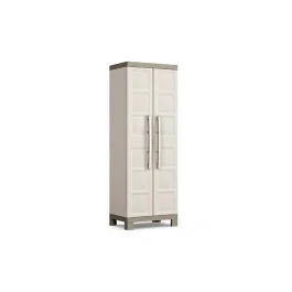 Keter Armadio alto in resina serie excellence, 2 ante + 4 ripiani, cm 65x45xh.182 - Utensileria e ferramenta