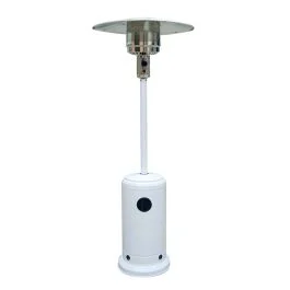 Bion Termopatio Coritiba, stufa fungo a gas per esterno,14 kw colore bianco - Bagno, idraulica e termoidraulica