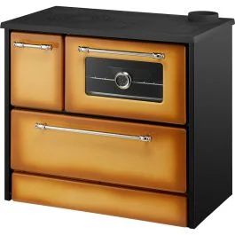 Bion Cucina a legna beatrice, con forno, potenza nominale 9 kw, volume riscaldabile 160 m³, Crema - Bagno, idraulica e termoidraulica