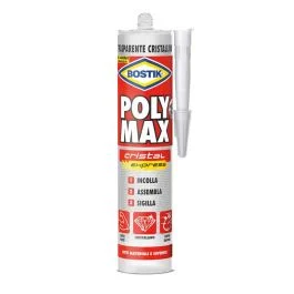 Bostik Colla di montaggio poly max cristal express 300 gr - Vernici