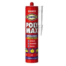 Bostik Bostik poly max original express colla di montaggio bianco cartuccia 435g - Vernici