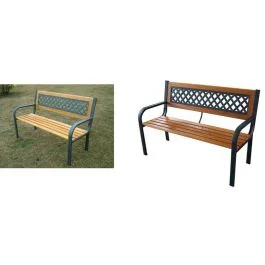 Gardenia Panchina 2 posti, in legno, 118x52xh.75 cm - Giardino e terrazzo