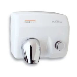 Asciuga Mani ad Azionamento Manuale, Saniflow Acciaio Vetroso Bianco - Mediclinics