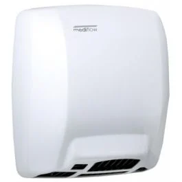 Asciuga Mani ad Azionamento Automatico, Mediflow Basic Acciaio con vernice epossidica, Bianco - Mediclinics