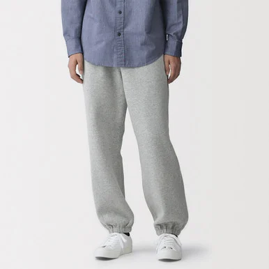 Pantaloni felpati da uomo dal taglio rilassato