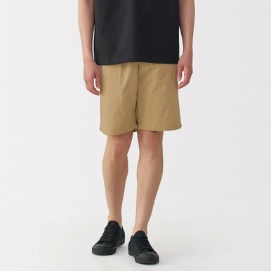 Pantaloncini in cotone largo biologico da uomo