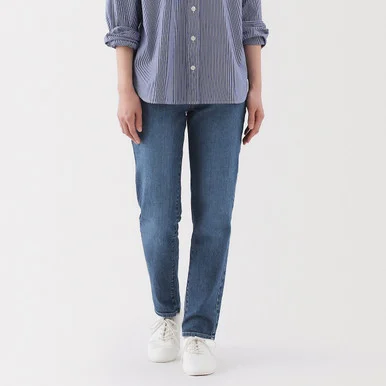Jeans slim in denim elasticizzato da donna