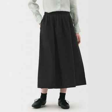 Maxi gonna mix canapa da donna