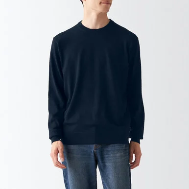 Maglione girocollo in lana - Uomo