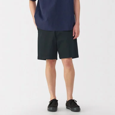 Pantaloncini chino elasticizzati da uomo