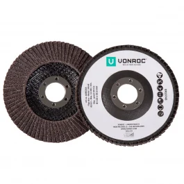 Disco lamellare 115mm universale - 2 pezzi - per smerigliatrice angolare