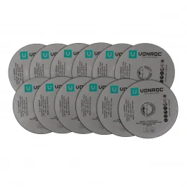 Set dischi da taglio 125mm - 12 pezzi - spessore metallo 1,2mm - universale