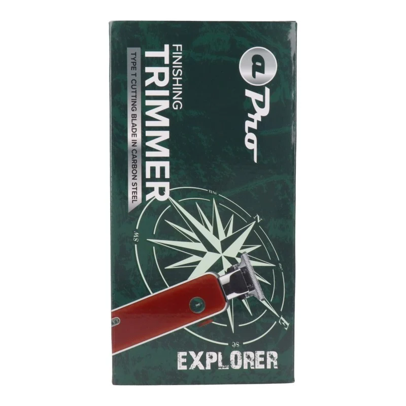 Albi Pro Macchina Finiture E Barba Rosso Explorer (2837R)