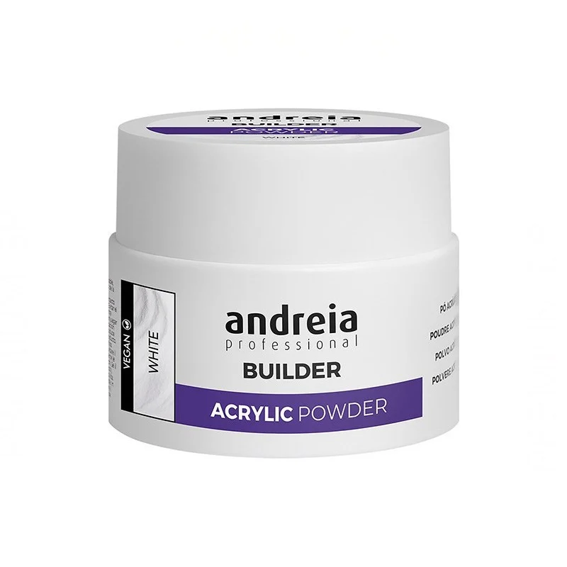 Andreia Professional Builder Acrylic Powder Polvere Acrilica Bianca 35 g