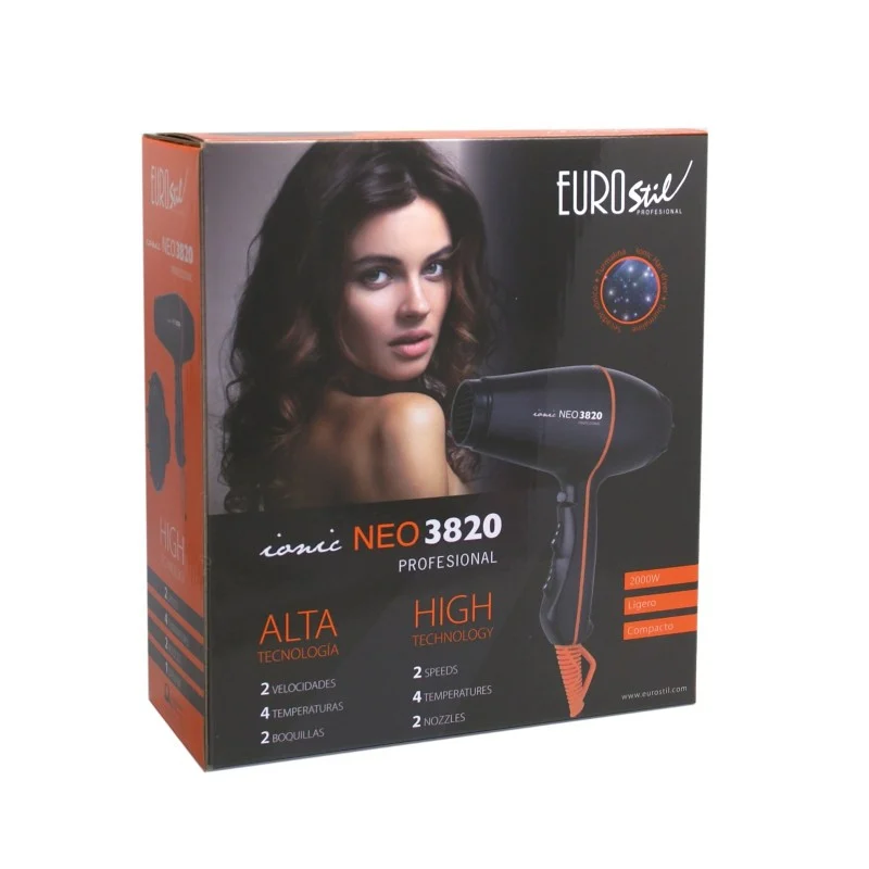 ASCIUGACAPELLI NEO 3820 IONICO COM TORMALINA, - Eurostil