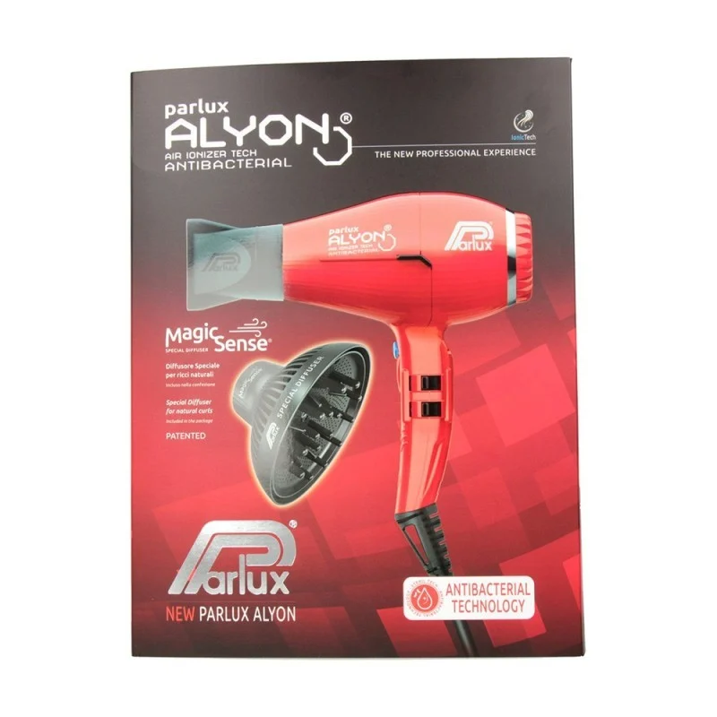 Asciugacapelli Parlux Alyon Rosso Notte + Diffusore Magicsense