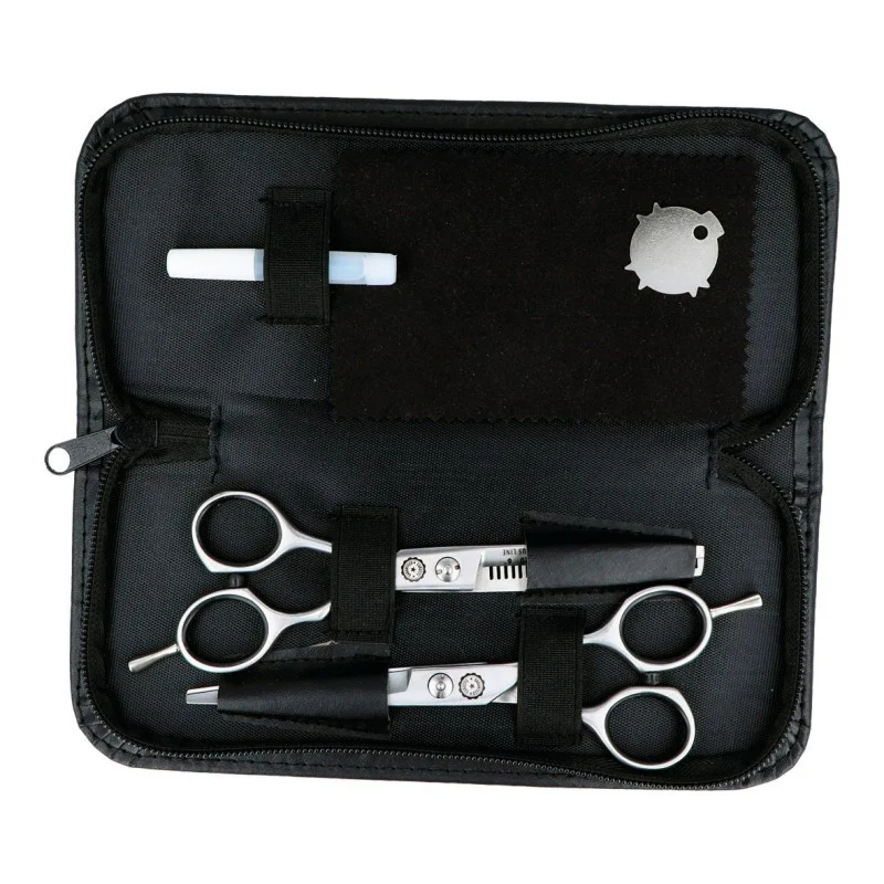 ASTUCCI DA 2 FORBICI DA TAGLIO/SFOLTIRE 6" COR - Eurostil
