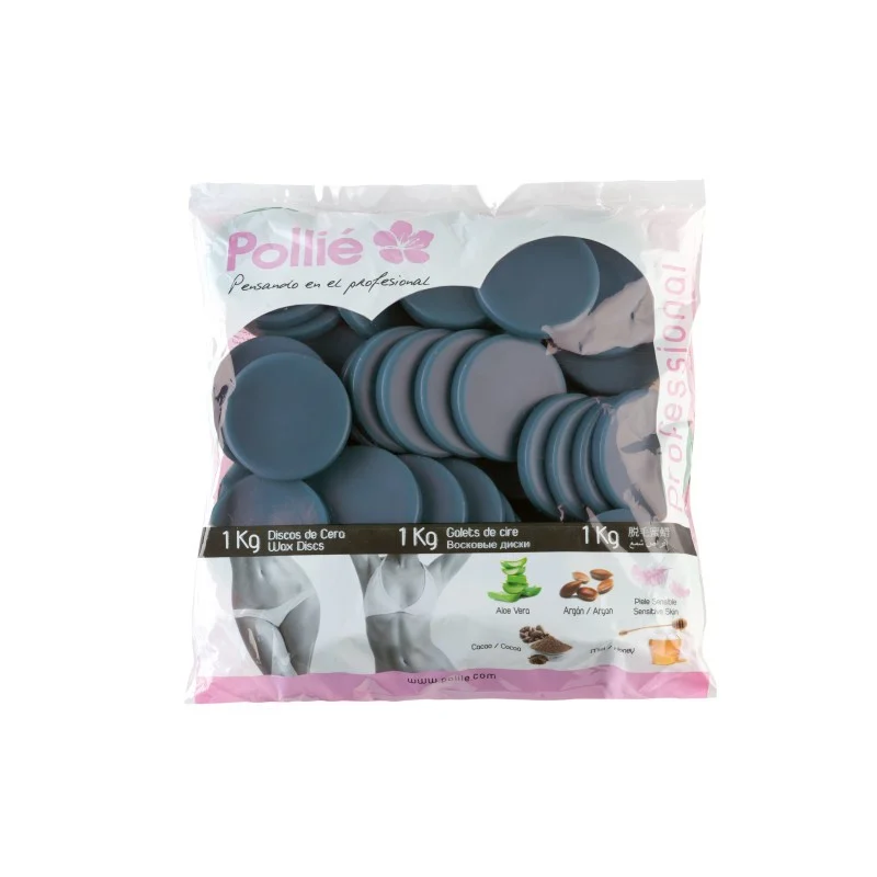 BORSA 1KG. DISCHI DI CERA DI AZULENE - Pollié