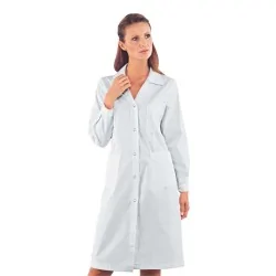 Camice Donna Antiacido Bianco Laboratorio - ISACCO