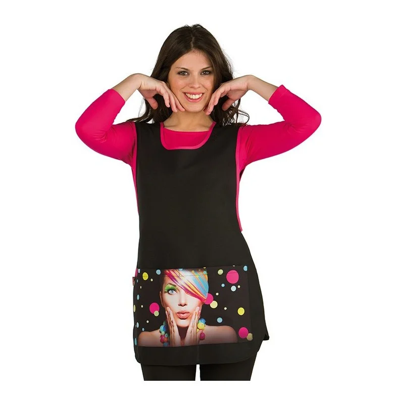 CAMICE MOD.21502006 NERO TAGLIA UNICA - Lacla