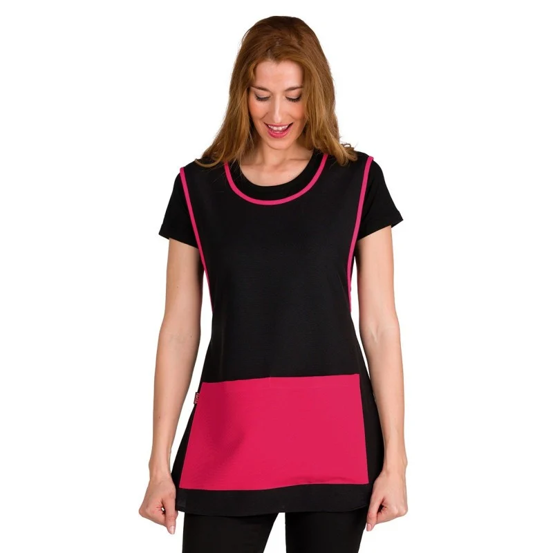 CAMICE MOD.21602124 NERO/FUCSIA - Lacla