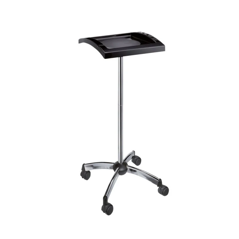 CARRELLO AUSILIARIO NERO 39X39X90 - Eurostil
