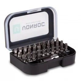 Set punte universali 31 pezzi | Incl. portapunte e scatola portaoggetti - Utensili