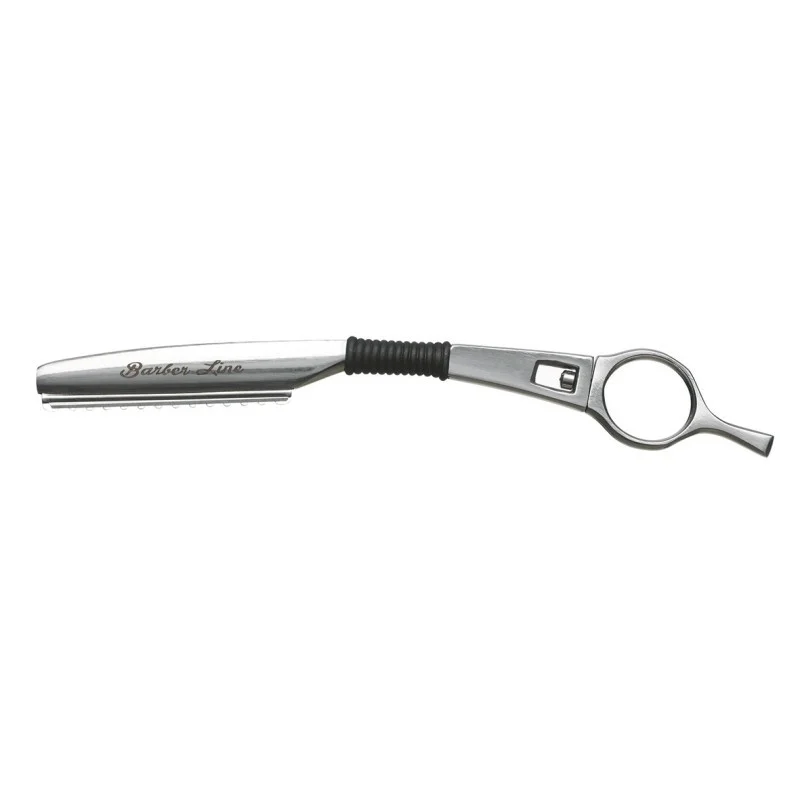 COLTELLINO NERO CON PROTEZIONE - Barber Line