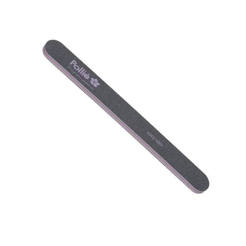CONFEZIONE DA 12 LIME SUPER IMBOTTITE NERA 175 - Pollié