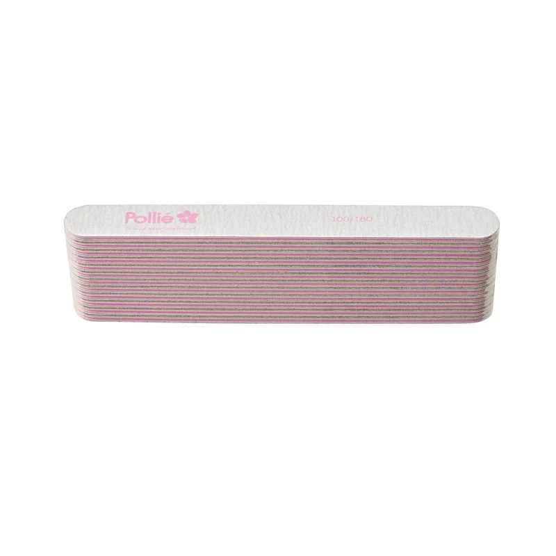 CONFEZIONE DA 12 LIME ZEBRA NERA DRITTA 100/18 - Pollié