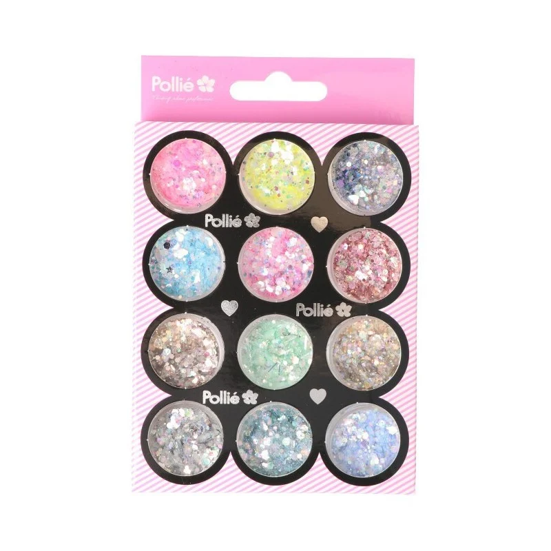 DECORAZIONE PER NAIL ART. POLVERE GLITTER NAIL - Pollié