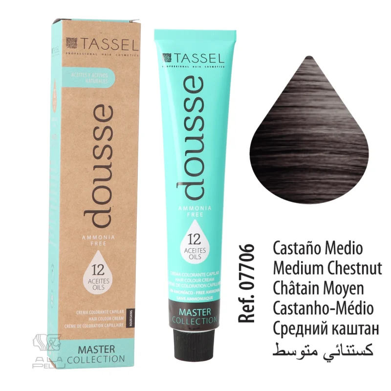 DOUSSE 4 CASTAGNO MEDIO AMMONIACA LIBERA - TINTA NAPPINA (07706)