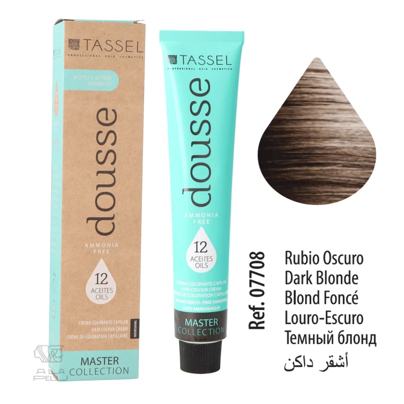 DOUSSE 6 RUBIO SCURO SENZA AMMONIACA - TINTE TASSEL (07708)