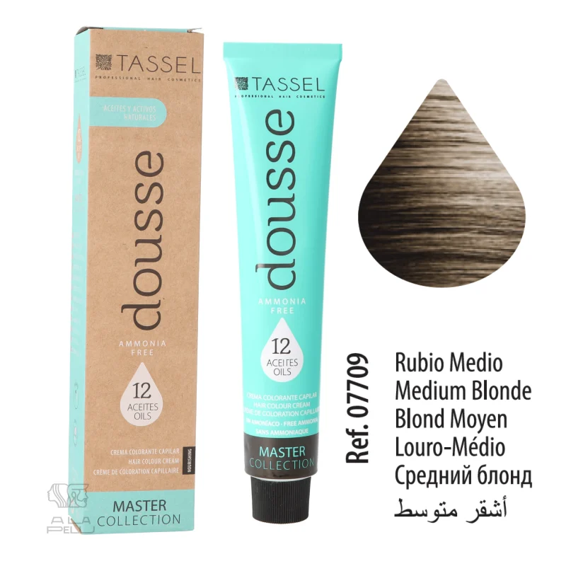 DOUSSE 7 BIONDO CHIARO SENZA AMMONIACA - TINTE TASSEL (07709)
