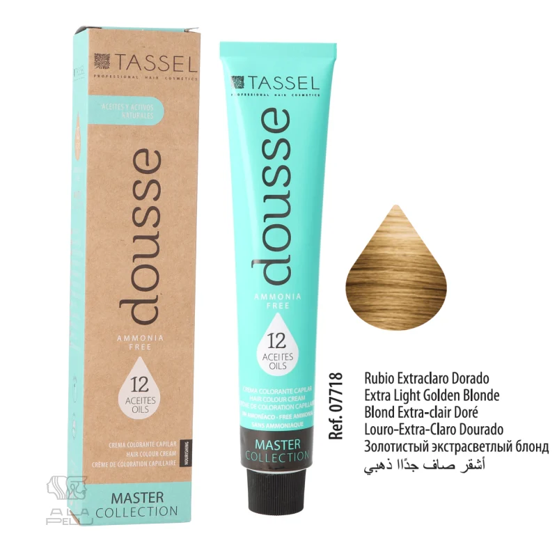 DOUSSE 9.3 BIONDO EXTRA CHIARO DORATO SENZA AMMONIACA - TINTURA TASSEL (07718)