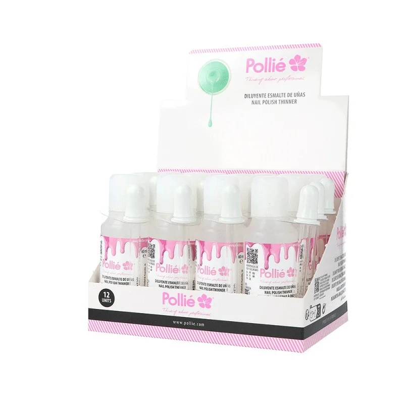 ESPOSITORE 12 DILUITORI PER SMALTO UNGHIE - Pollié