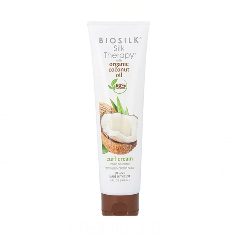Farouk Biosilk Silk Therapy Crema per riccioli all'olio di cocco 148ML
