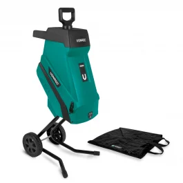 Biotrituratore elettrico 2500W - Per rami fino a 45mm | Incl. sacco di raccolta 45L