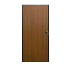 Porta blindata C2 80x210 noce/bianco, cilindro europeo SX - Vernici