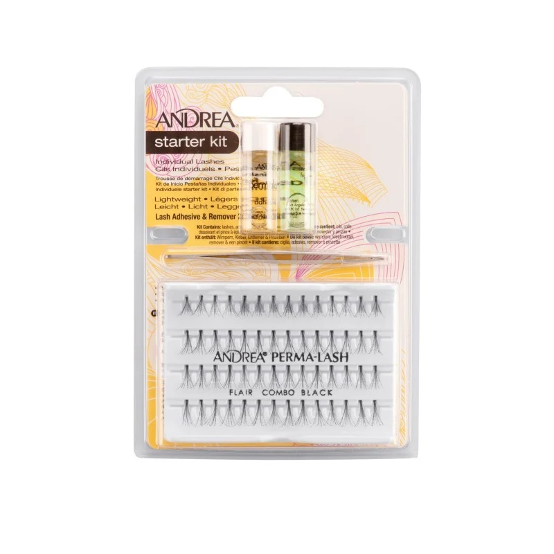 KIT CIGLIA INDIVIDUALI COMBO NERO - Andrea