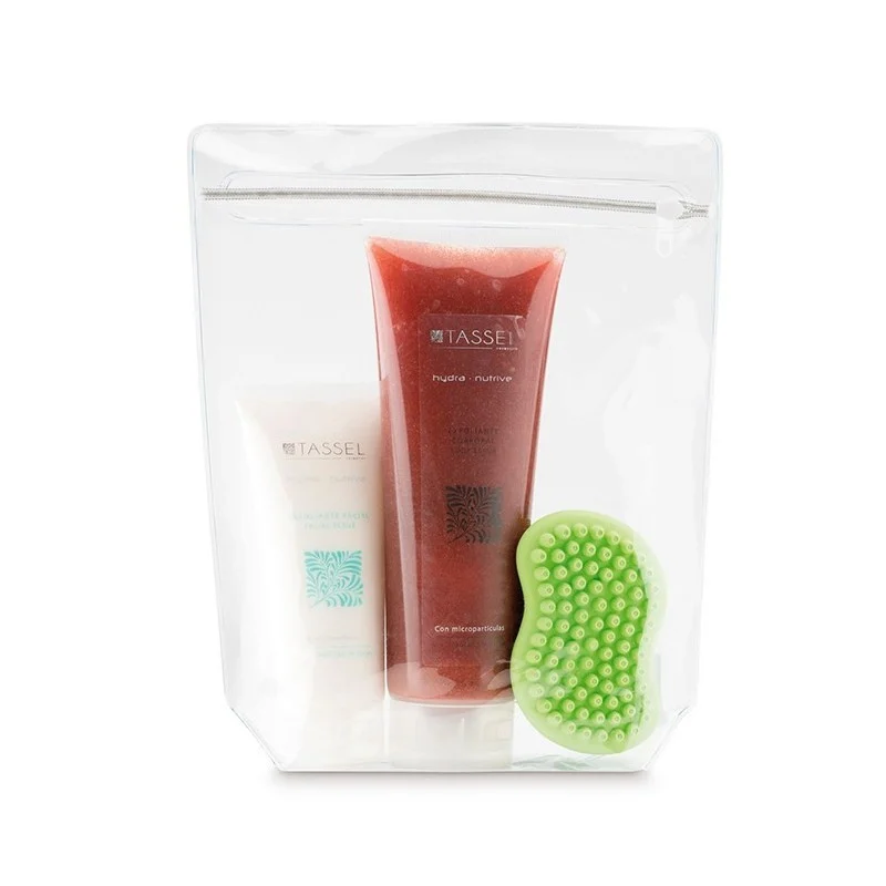 KIT SCRUB VISO, SCRUB CORPO E SPUGNA DI GOMMA - Tassel Skin