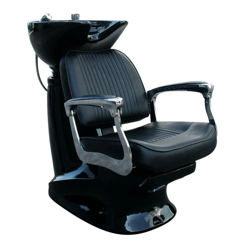 LAVATESTA TRADIZIONALE NERO - Barber Line