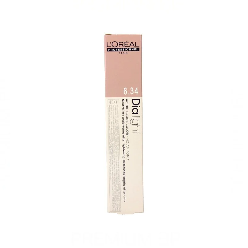 Loreal Dia Light Tinta Senza Ammoniaca 50 ml Colore 6.34 - L'Oréal
